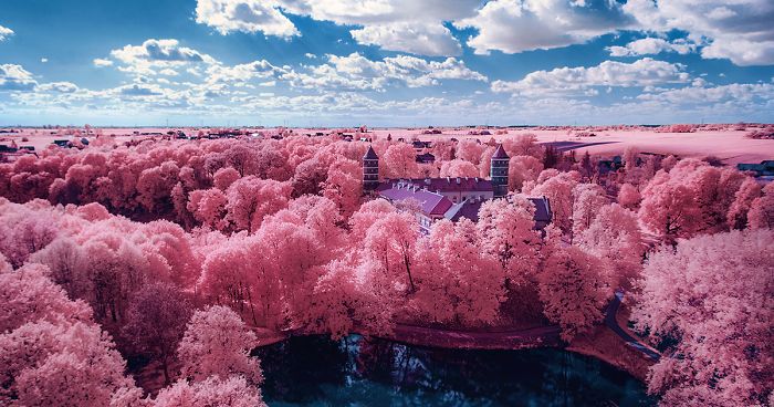 21 Otherworldly Photographs I Captured Using A Drone And An Infrared Camera