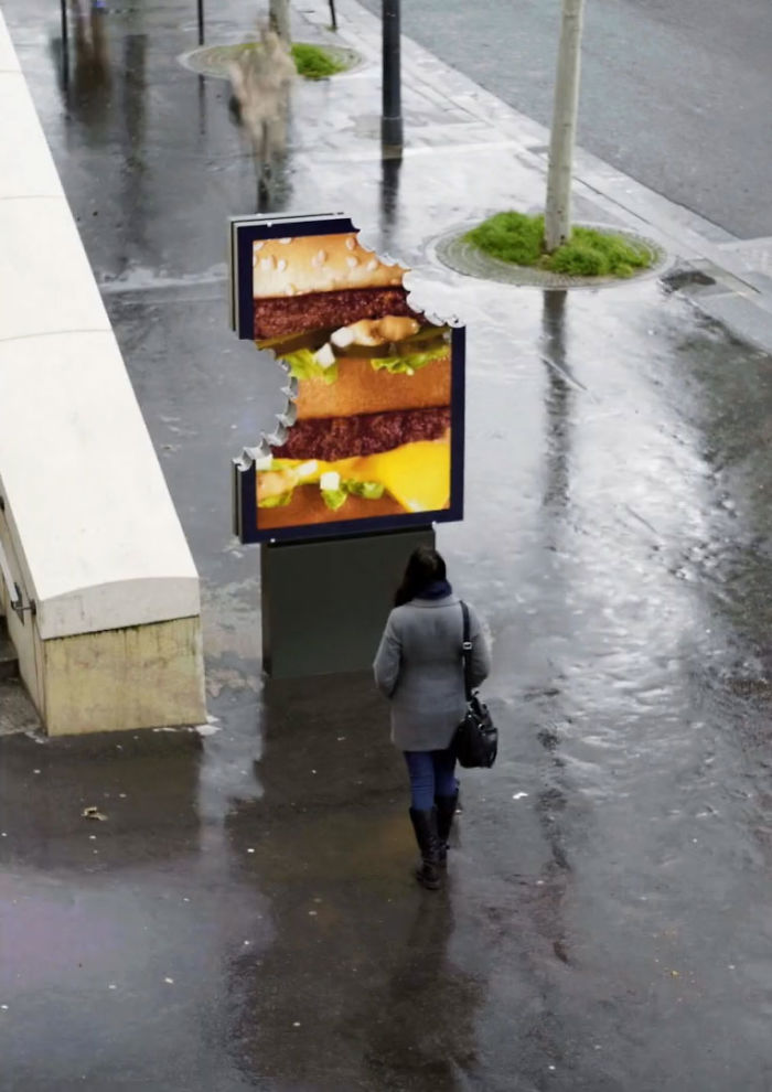McDonald's Surprises Parisians By Launching These New Unique-Looking Street Ads McDonald's Surprises Parisians By Launching These New Unique-Looking Street Ads