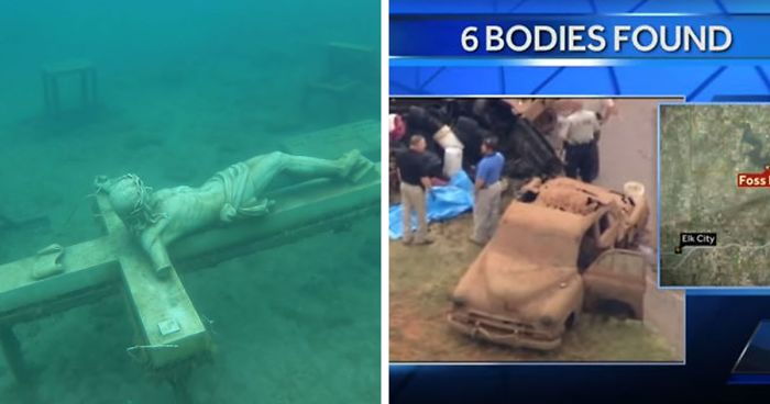 These Are 14 Creepy Things Discovered Lying At The Bottom Of Various Lakes