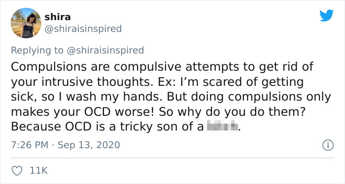 After Getting Tired Of People Misinterpreting It In The Media, Twitter User Explains What It’s Really Like To Live With OCD