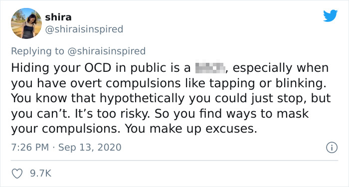 After Getting Tired Of People Misinterpreting It In The Media, Twitter User Explains What It’s Really Like To Live With OCD After Getting Tired Of People Misinterpreting It In The Media, Twitter User Explains What It’s Really Like To Live With OCD