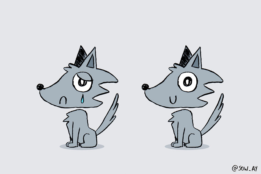 I Draw Cute Animals To Make People Smile.