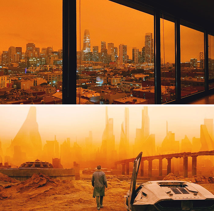 Drone Footage Of San Francisco Engulfed In Wildfire Set To The 'Blade Runner 2049' Soundtrack Goes Viral