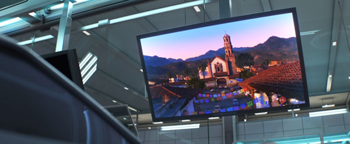 In Cars 3 (2017), Gabriel - One Of The Cars At The Training Center - Looks At A Photo Of His Hometown, Which Is Santa Cecilia From Coco