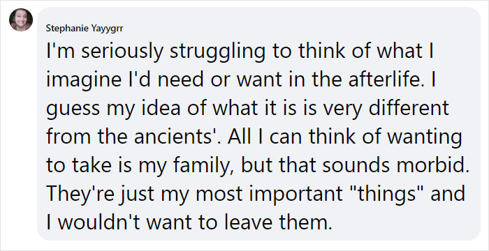 People Show What Items They Value The Most, Pose With Them As If They Were Buried As Per Old Burial Traditions People Show What Items They Value The Most, Pose With Them As If They Were Buried As Per Old Burial Traditions