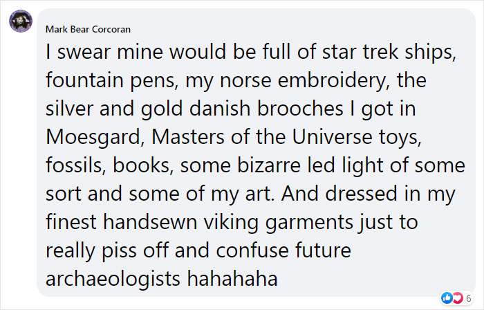 People Show What Items They Value The Most, Pose With Them As If They Were Buried As Per Old Burial Traditions People Show What Items They Value The Most, Pose With Them As If They Were Buried As Per Old Burial Traditions