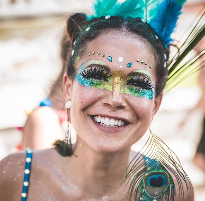 My 59 Photos Of People With The Most Creative Costumes And Makeup Spotted At Rio Carnival