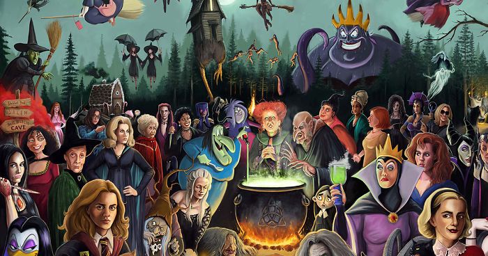 I Created 5 Digital Posters Depicting Over 500 Different References From Pop-Culture