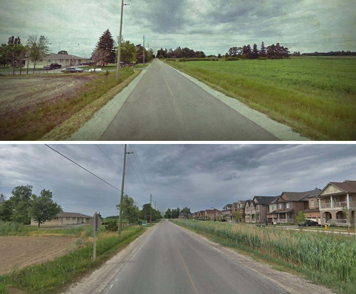 Growing Up We Could See Farmland For Miles. Now We Look Out At A Neighborhood Staring Right Back At Us