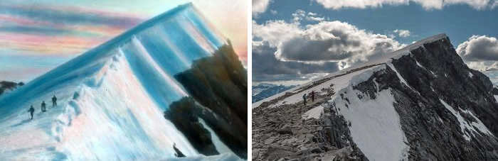 Glittertind, Norway (1902 vs. 2020)