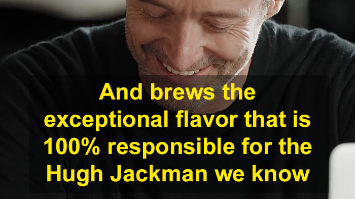 New Hugh Jackman Coffee Ad Goes Viral Because It's Hilariously Narrated By His 'Frenemy' Ryan Reynolds New Hugh Jackman Coffee Ad Goes Viral Because It's Hilariously Narrated By His 'Frenemy' Ryan Reynolds
