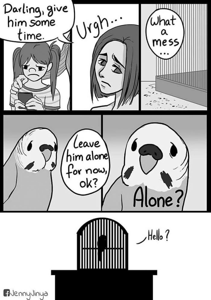 Artist Who Made People Cry With Her Animal Comics Is Back With Another Tearjerker, And It Might Be Her Saddest One Yet Artist Who Made People Cry With Her Animal Comics Is Back With Another Tearjerker, And It Might Be Her Saddest One Yet