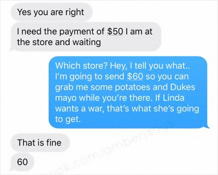 Scammer Gets Trolled So Badly, They Ask The Person To Stop Responding