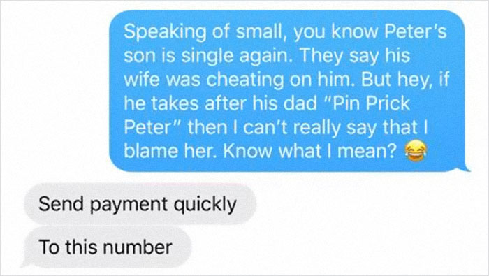 Scammer Gets Trolled So Badly, They Ask The Person To Stop Responding Scammer Gets Trolled So Badly, They Ask The Person To Stop Responding