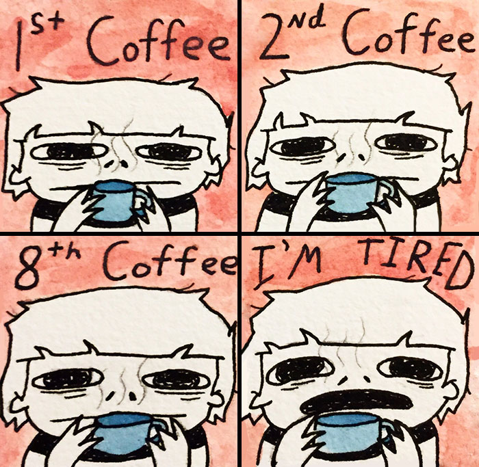 Here Are My 46 Silly Watercolor Comics About My Daily Struggles