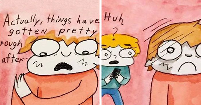 Here Are My 46 Silly Watercolor Comics About My Daily Struggles
