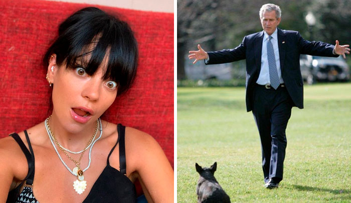 It Turns Out, Lily Allen's "F**k You" Was Written About The Former Us President George W. Bush