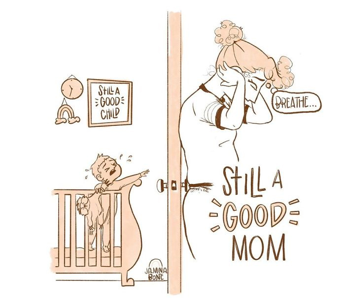 30 “Still A Good Mom” Illustrations Encouraging Moms To Ditch “Social Norms”
