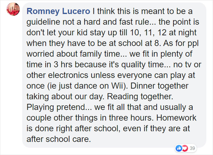 Teacher Posts A Chart That Shows The Exact Time Kids Should Go To Bed Depending On Their Age And It Goes Viral