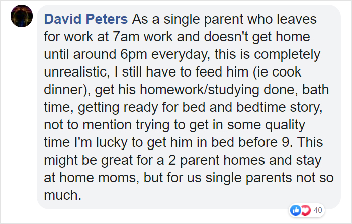 Teacher Posts A Chart That Shows The Exact Time Kids Should Go To Bed Depending On Their Age And It Goes Viral