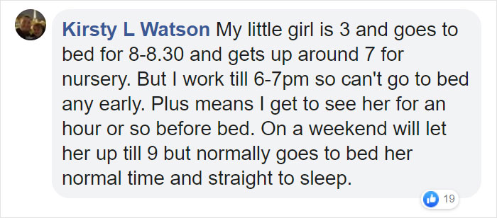 Teacher Posts A Chart That Shows The Exact Time Kids Should Go To Bed Depending On Their Age And It Goes Viral
