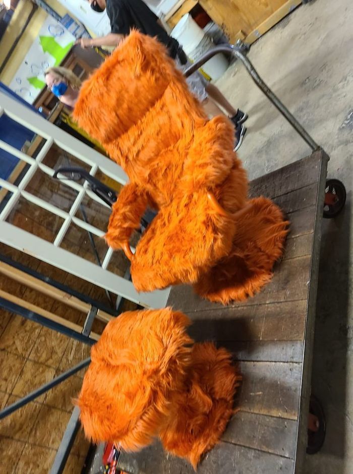 This Lovely Lorax Chair Did Not Come Home With Me. Found At The Habit For Humanity Store In Allentown Pa