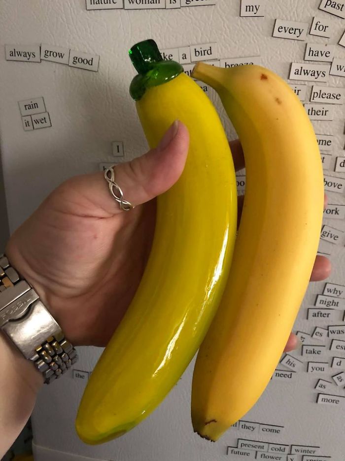 Finally Found A Non-Perishable Banana So I Would Always Have A Banana For Scale. Banana For Scale. Goodwill, Okc