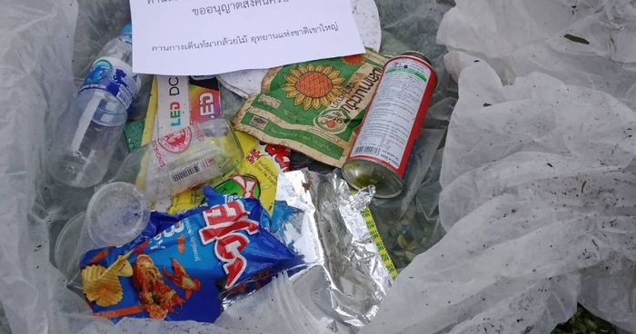This National Park In Thailand Had Enough Of Tourists Littering, So They Started Mailing The Trash Tourists Left Behind Back To Their Homes