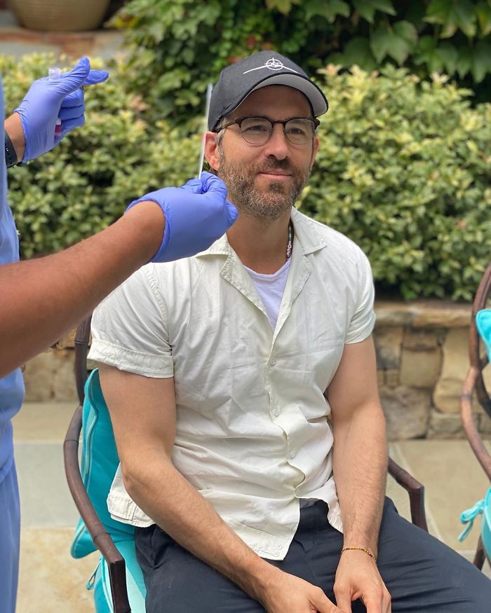 Ryan Reynolds Gets Tested For Covid-19, His Wife Blake Lively Documents The Process And Shares Pics Online