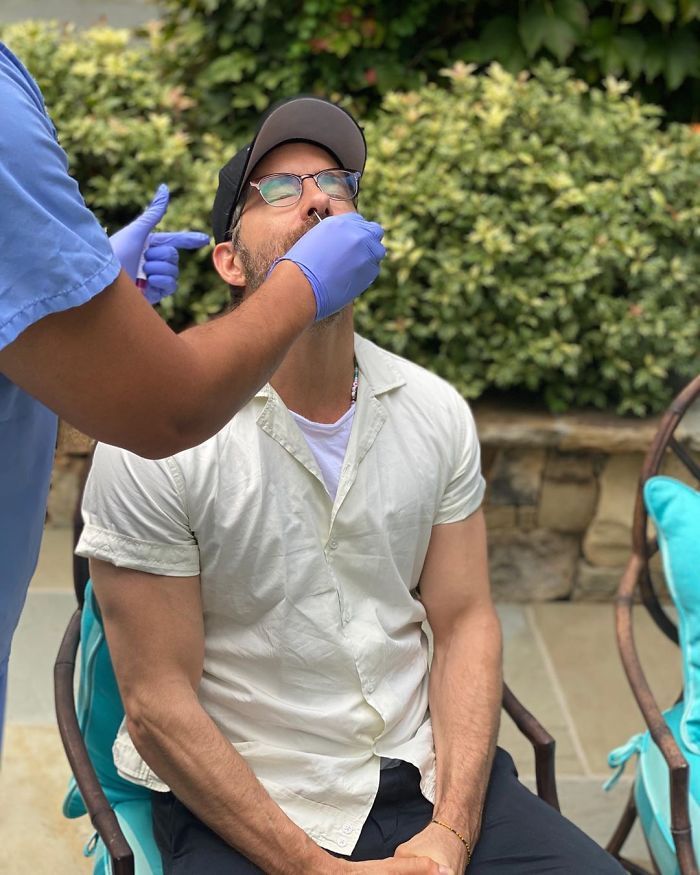 Ryan Reynolds Gets Tested For Covid-19, His Wife Blake Lively Documents The Process And Shares Pics Online