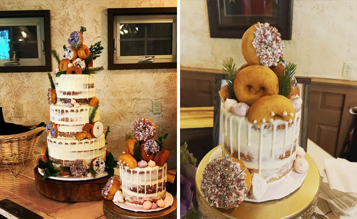 I Made My First Ever Wedding Cake Today And I’m Really Proud And Wanted To Share