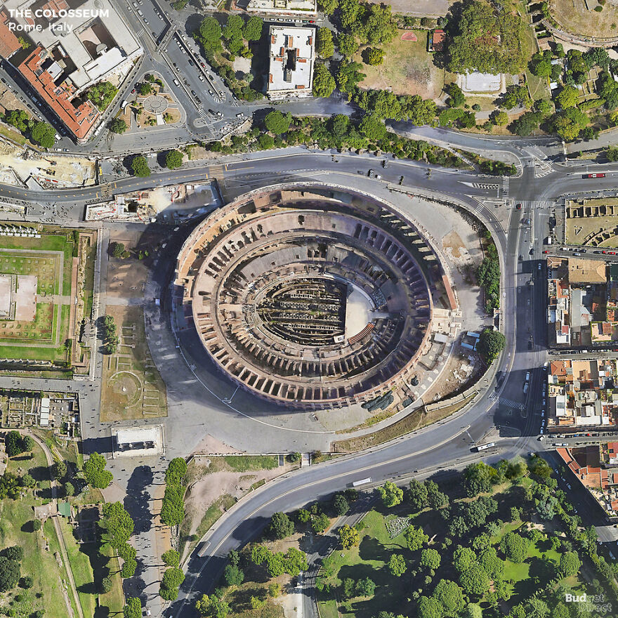 This Is What 6 Iconic Landmarks Look Like From Above