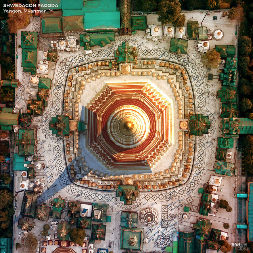 This Is What 6 Iconic Landmarks Look Like From Above