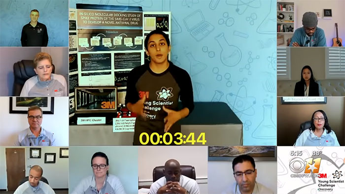 14-Year-Old Girl Wins $25K For Finding A Possible COVID Cure 14-Year-Old Girl Wins $25K For Finding A Possible COVID Cure