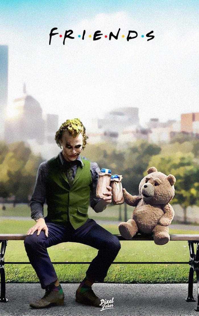 Movie Characters Different Scenes