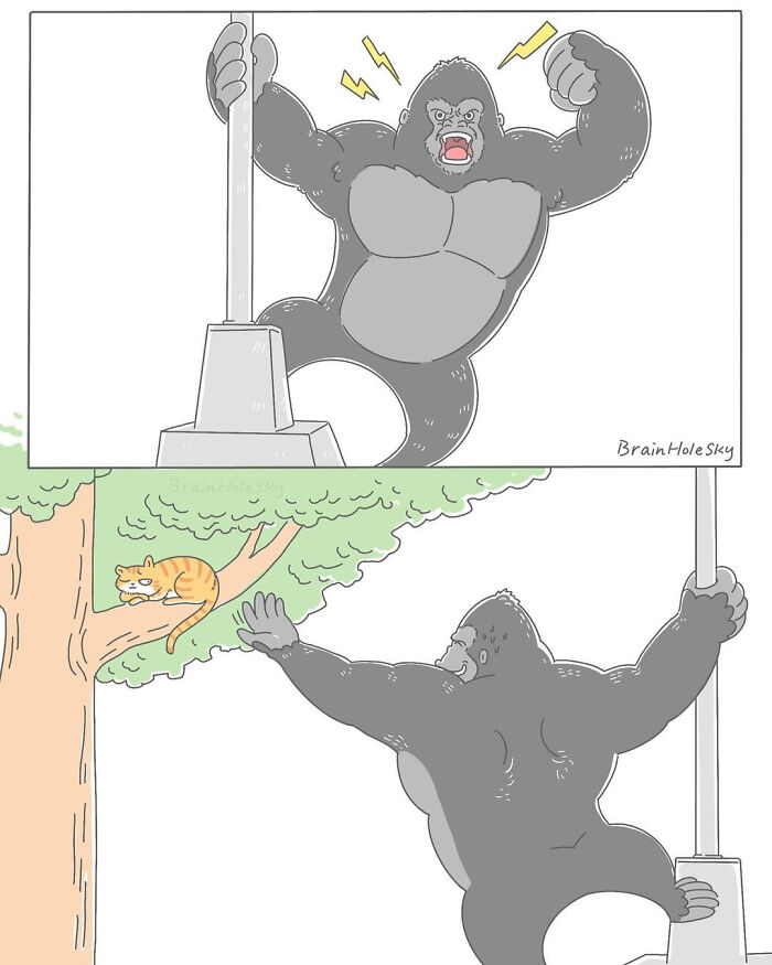 Simple-Short-Comics-Brainholesky