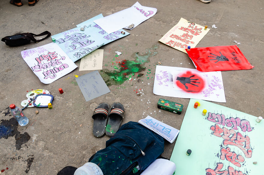 Photographer Shows The Protest Against Rape In Bangladesh. Photographer Shows The Protest Against Rape In Bangladesh.
