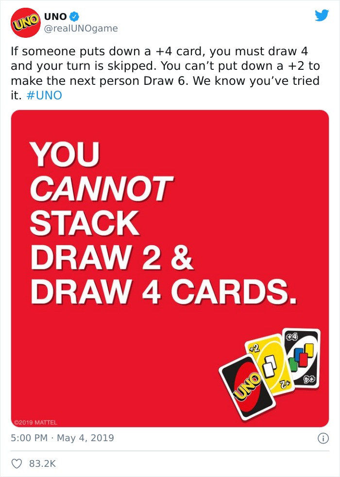 UNO Confirmed That A Popular Tactic In The Game Is Actually Illegal And People Don’t Like It UNO Confirmed That A Popular Tactic In The Game Is Actually Illegal And People Don’t Like It