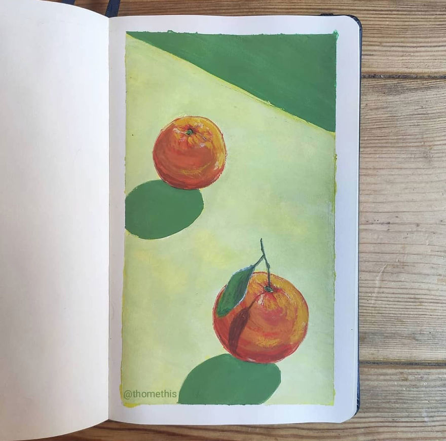 Part II Of My 100 Days Gouache Challenge