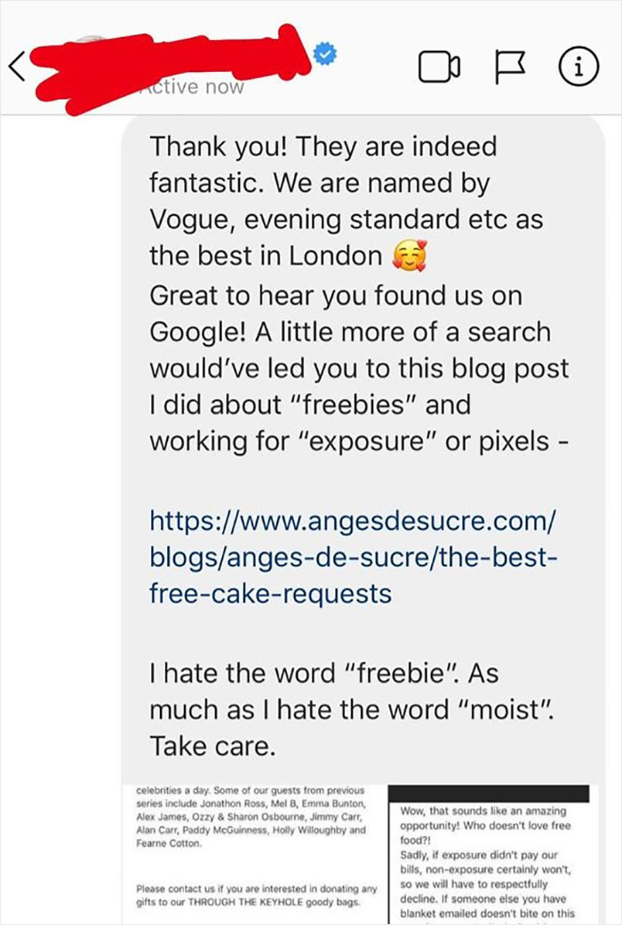 'I'm Sick Of Influencers': Pro Baker Comes Up With A Genius Way Of Dealing With Influencers 'I'm Sick Of Influencers': Pro Baker Comes Up With A Genius Way Of Dealing With Influencers