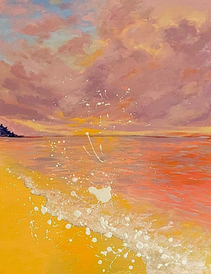 The Beach Is One Of My Favorite Places To Get Inspiration From, Especially At Sunset