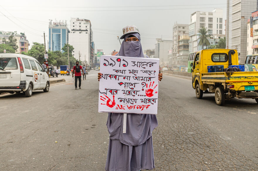 Photographer Shows The Protest Against Rape In Bangladesh. Photographer Shows The Protest Against Rape In Bangladesh.