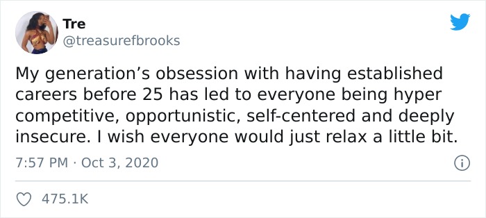 This Twitter User Exposed The Problems Surrounding The Unhealthy Work Habits Young People Have Adopted, And Over 470k People Agree