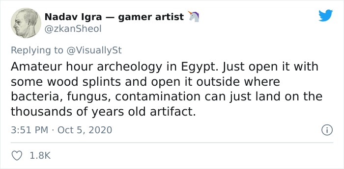 Egyptian Archaeologists Unseal A 2,500-Year-Old Sarcophagus And Cause The Internet To Freak Out Egyptian Archaeologists Unseal A 2,500-Year-Old Sarcophagus And Cause The Internet To Freak Out