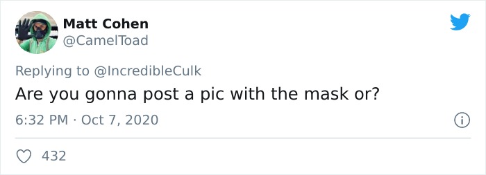 Macaulay Culkin Shares A PSA In His Latest Viral Tweet By Wearing The Most Macaulay Culkin-Like Face Mask