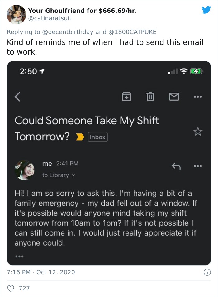 Professor Sends An Email To His Students Explaining Why The Class Is Postponed, And It's A Wild Ride
