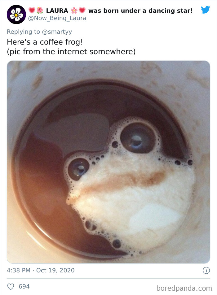 Here's A Coffee Frog!
