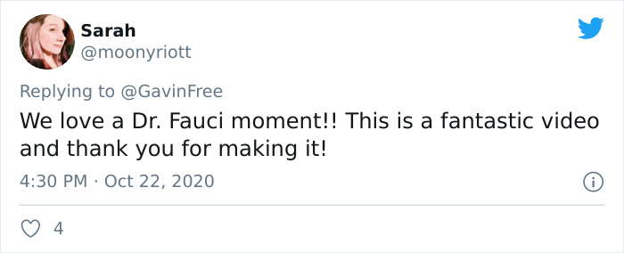 Dr. Fauci Praises New Slo-Mo Video Demonstrating How Well Masks Work To Stop The Spread Of COVID-19 Dr. Fauci Praises New Slo-Mo Video Demonstrating How Well Masks Work To Stop The Spread Of COVID-19