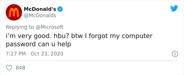 Person Running The McDonald’s Twitter Account Shares How Nobody Ever Asks How He's Doing, Receives Support From Various Famous Brand Accounts Person Running The McDonald’s Twitter Account Shares How Nobody Ever Asks How He's Doing, Receives Support From Various Famous Brand Accounts
