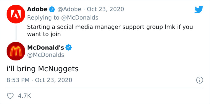 Person Running The McDonald’s Twitter Account Shares How Nobody Ever Asks How He's Doing, Receives Support From Various Famous Brand Accounts Person Running The McDonald’s Twitter Account Shares How Nobody Ever Asks How He's Doing, Receives Support From Various Famous Brand Accounts